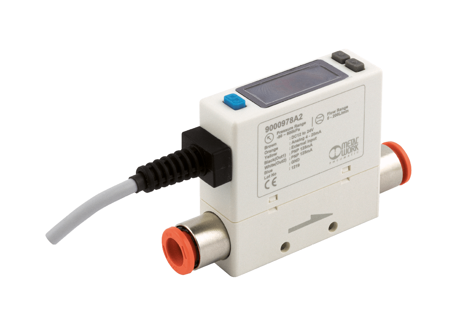 Reguladores de caudal en acero inoxidable AISI 316L